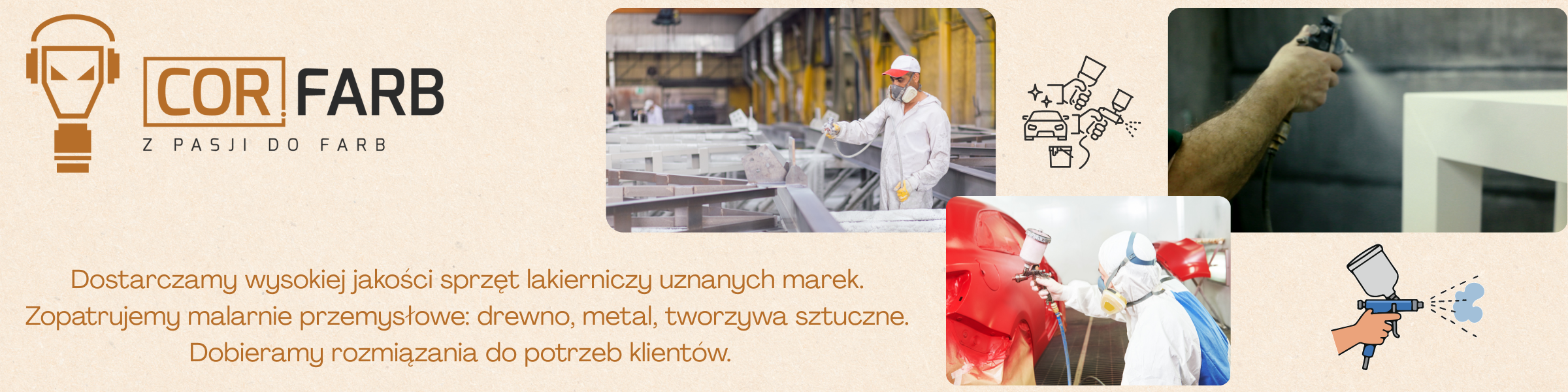 baner sprzęt lakierniczy